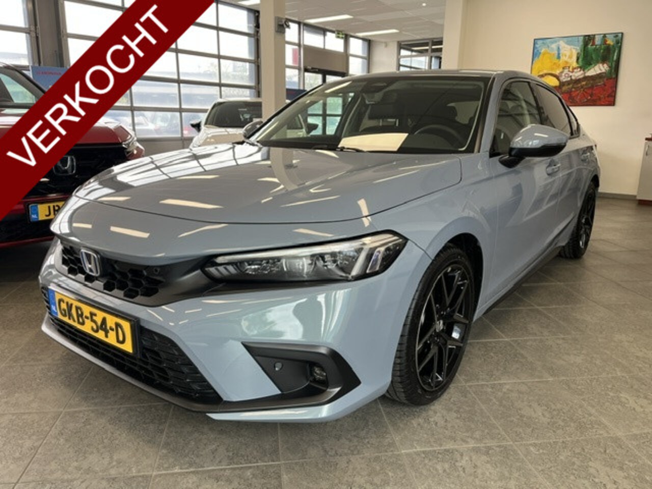 Honda Civic - 2.0 e:HEV Advance | Automaat | Leder | Pano | Navi - AutoWereld.nl