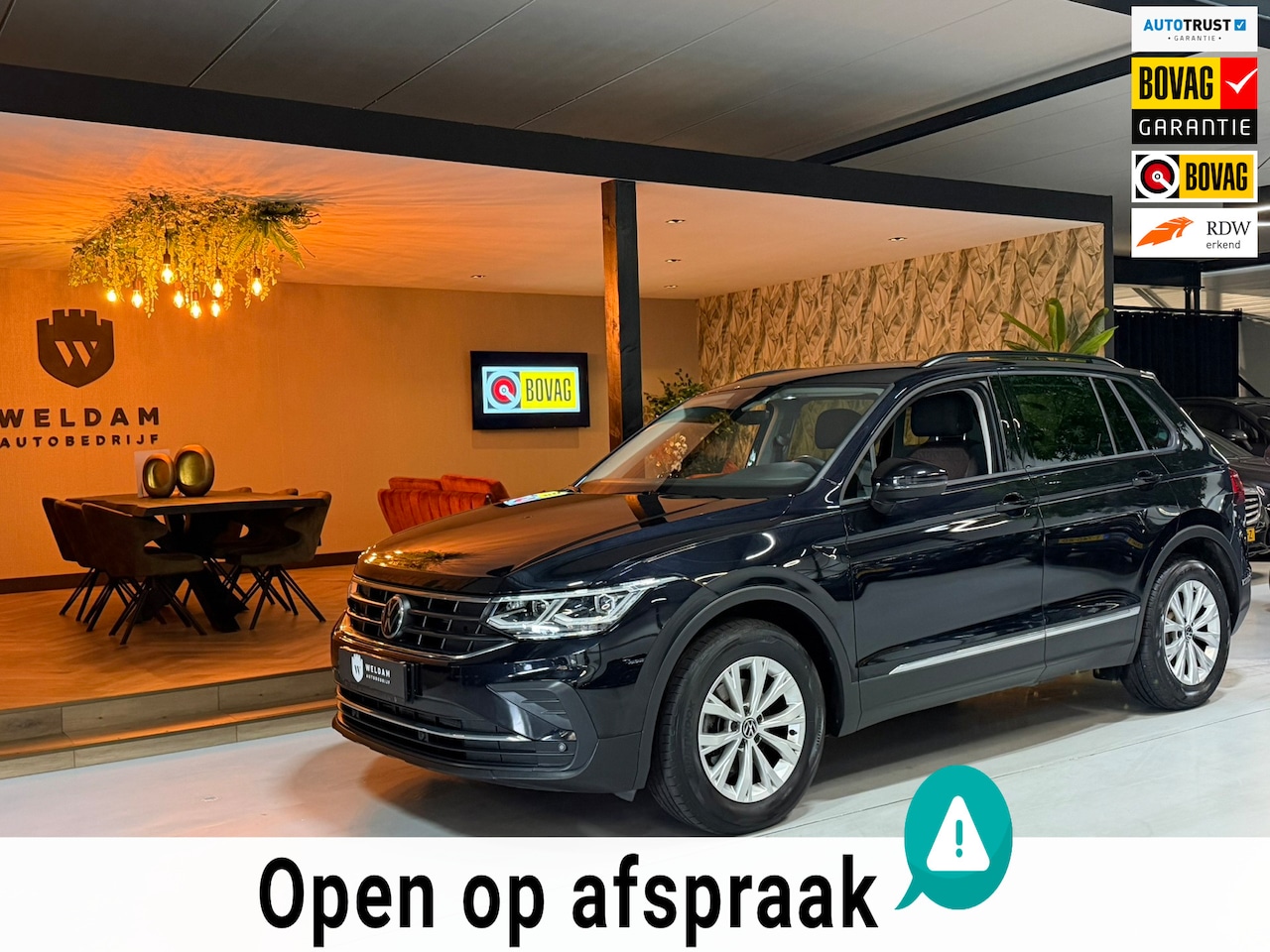 Volkswagen Tiguan - 1.5 TSI Life Business Facelift|Virtual Cockpit|IQ.Light|ACC|CarPlay|Camera|Keyless|Elektr. - AutoWereld.nl