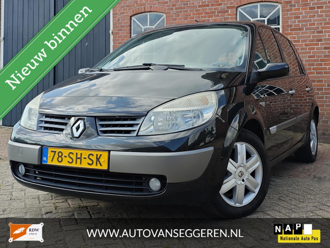 Renault Scénic - 1.6-16V - APK / Trekhaak / Elek. ramen / NAP - AutoWereld.nl
