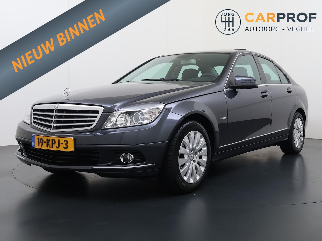 Mercedes-Benz C-klasse - 180 K BlueEFFICIENCY Elegance 1e Eigenaar Dealer onderhouden - AutoWereld.nl