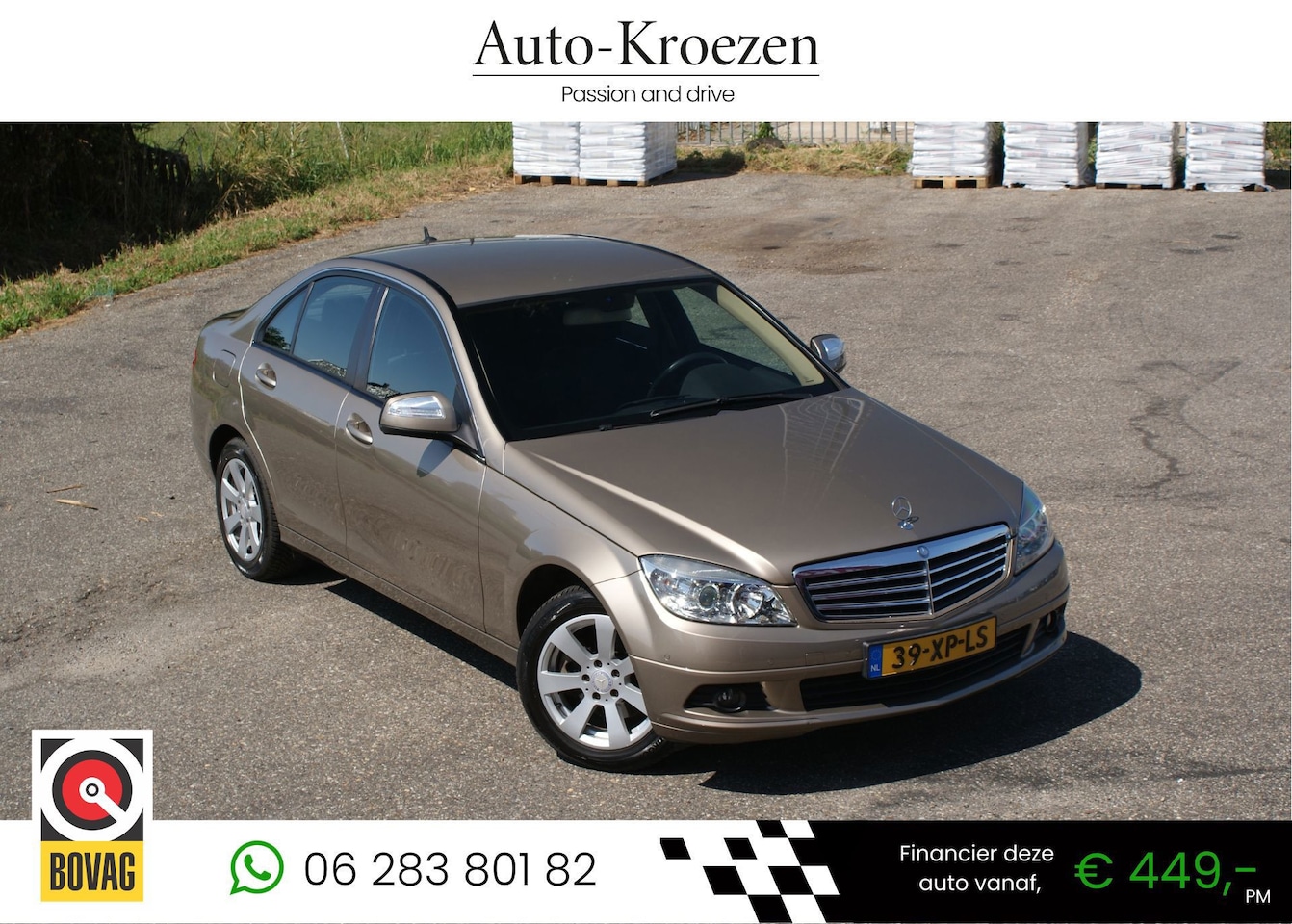 Mercedes-Benz C-klasse - 200 K | Orgineel NL | Cruise control |Trekhaak - AutoWereld.nl