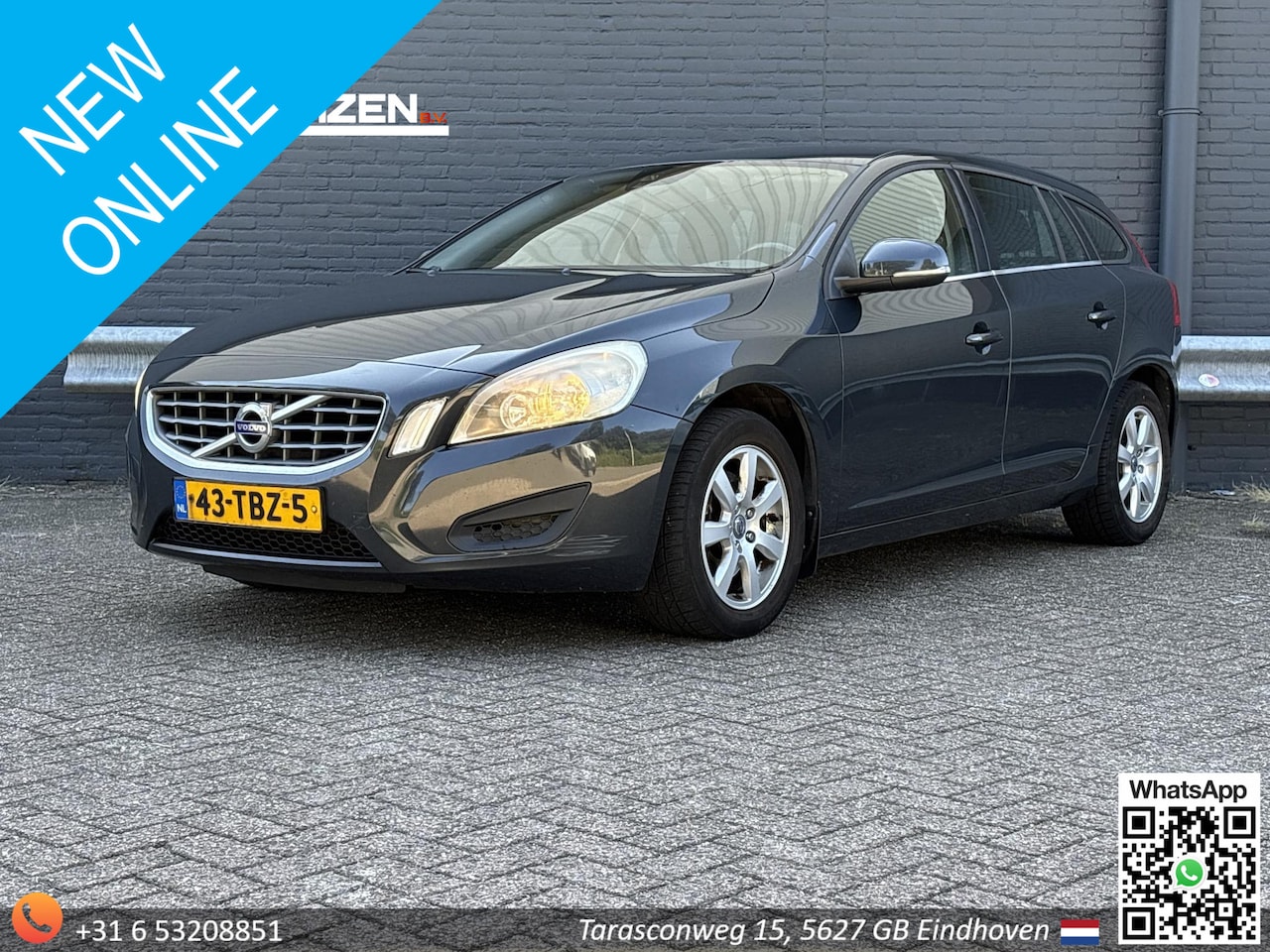 Volvo V60 - 2.0 D3 Kinetic | Climate | Cruise | Navi | PDC | APK 05-2027 | - AutoWereld.nl