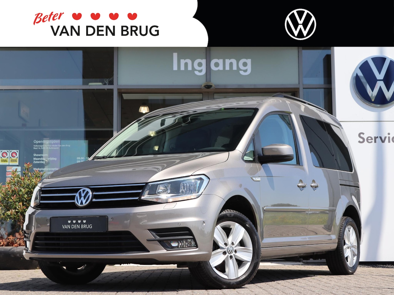 Volkswagen Caddy - 1.4 TSI 125 pk Comfortline 5P | Trekhaak | Climate control | Stoelverwarming | Cruise Cont - AutoWereld.nl