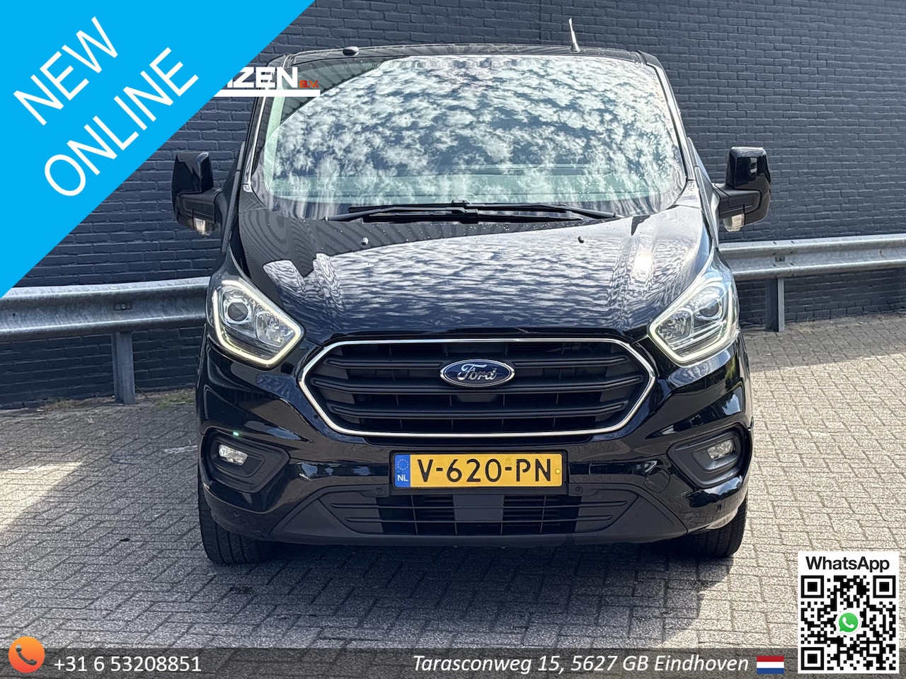 Ford Transit Custom - 320 2.0 TDCI L2H1 Limited Dubbel Cabine | € 11.450,- NETTO! | Automaat | 130PK | Euro 6 | - AutoWereld.nl