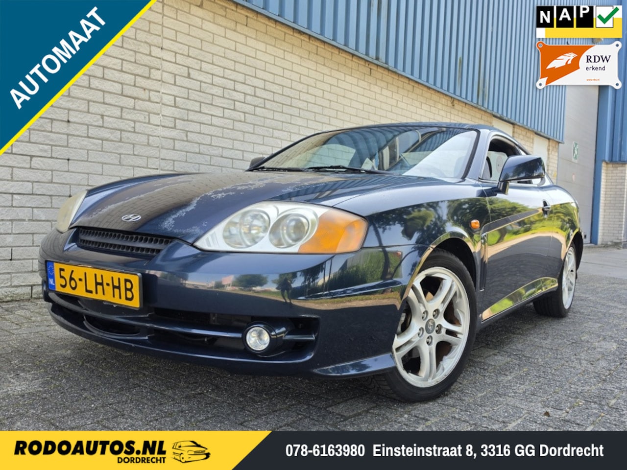 Hyundai Coupé - 2.7i V6 FX Automaat 168pk Nw APK ✅ - AutoWereld.nl