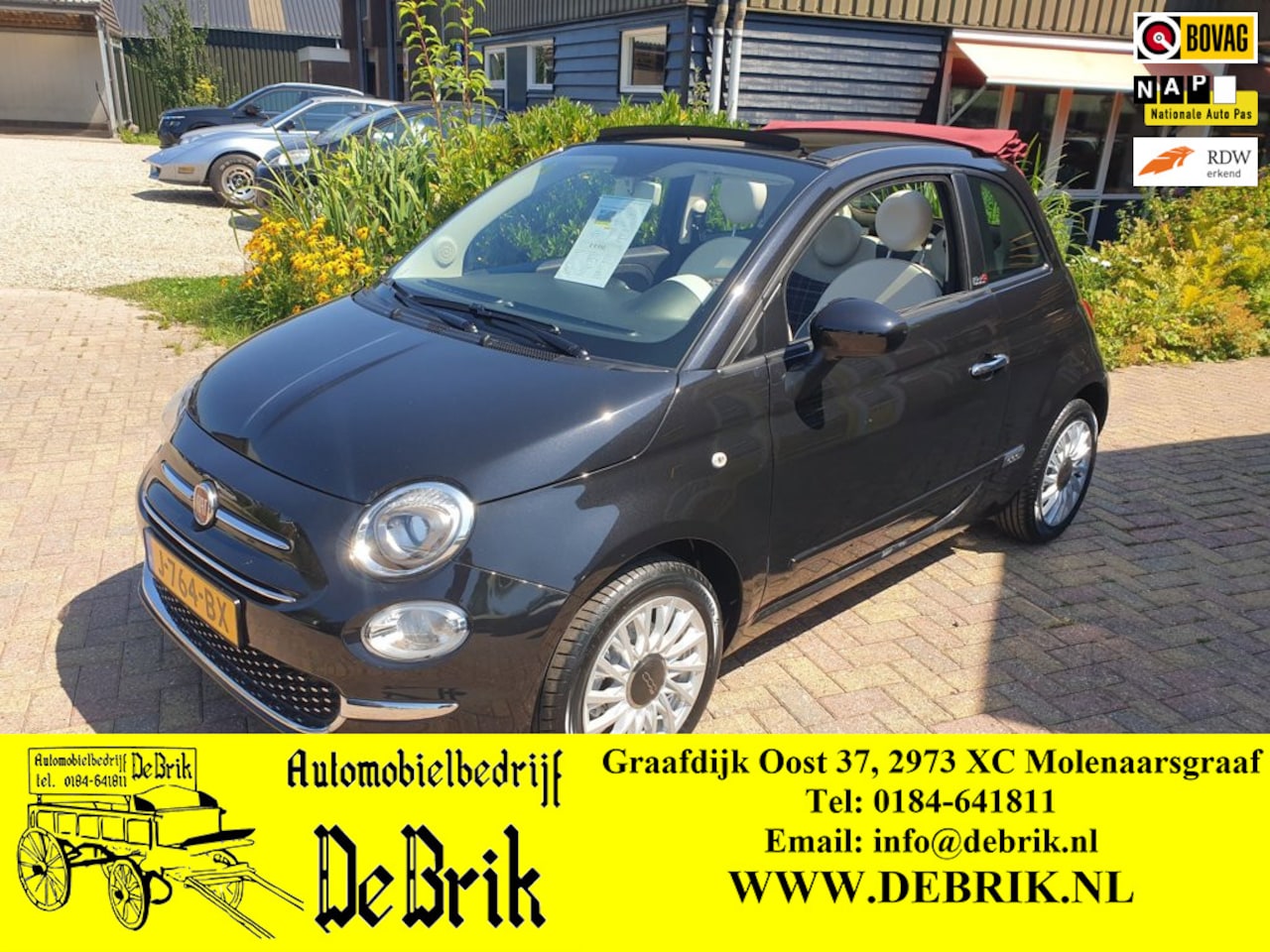 Fiat 500 C - 1.0 Hybrid Lounge 1.0 Hybrid Lounge - AutoWereld.nl