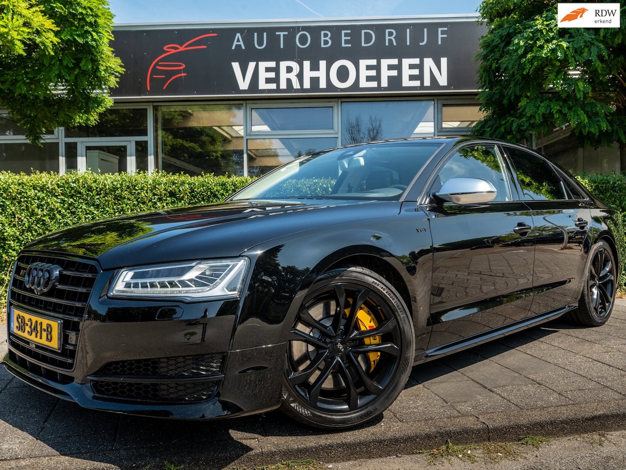 Audi S8 - 4.0 TFSI QUATTRO | CARBON | RS ZETELS | PANORAMA | 360 CAMERA | HUD | BOSE AUDIO | MEMORY - AutoWereld.nl