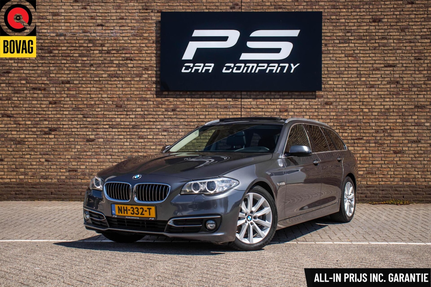 BMW 5-serie Touring - 520i Luxury Edition 520i Luxury Edition, NAP, Pano, Leder - AutoWereld.nl