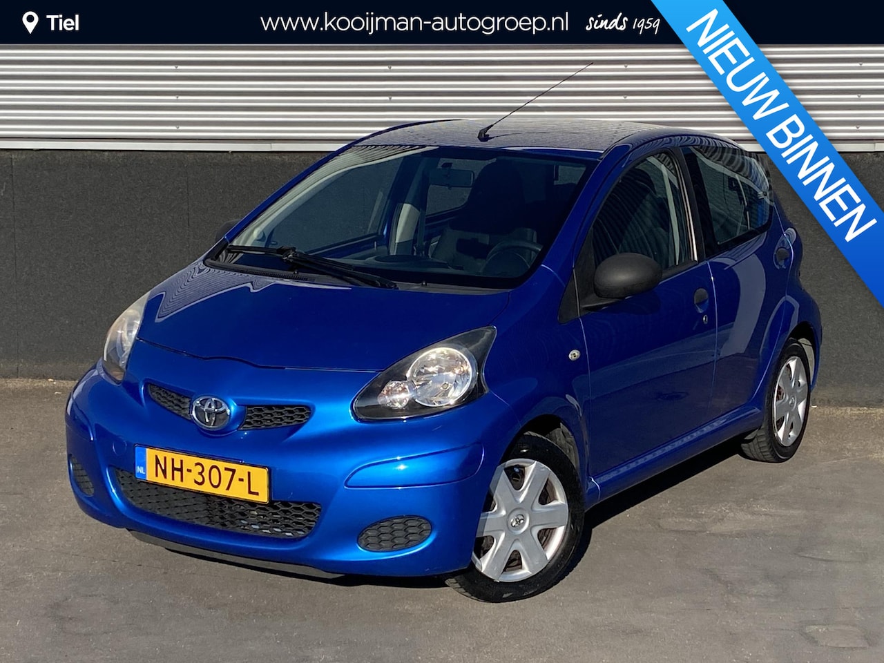 Toyota Aygo - 1.0-12V Access airco / 5 deurs / leuke, zuinige auto! - AutoWereld.nl
