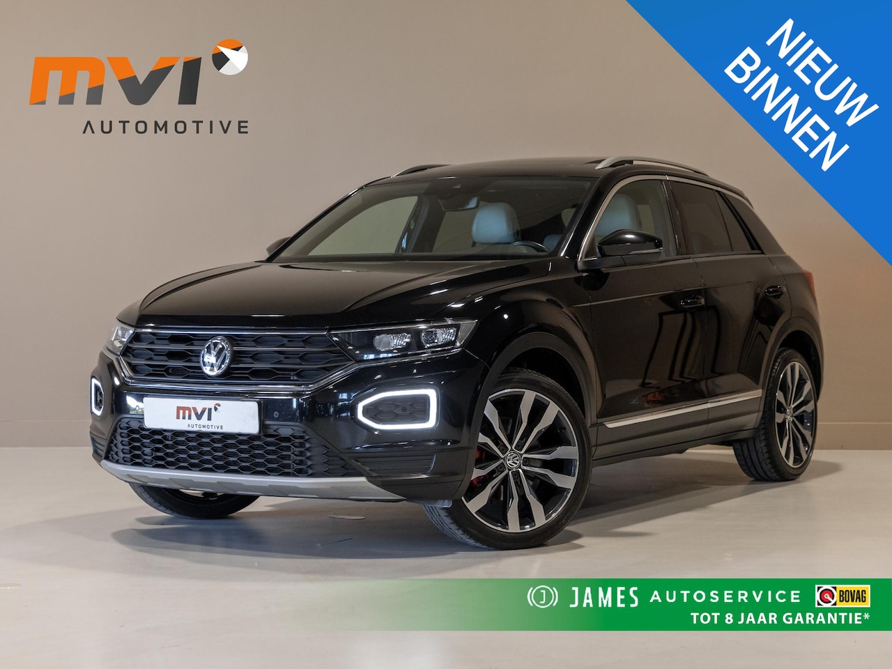 Volkswagen T-Roc - 2.0 TSI 4Motion Sport / 190pk / Panorama dak / Achteruitrij camera / Leder / - AutoWereld.nl