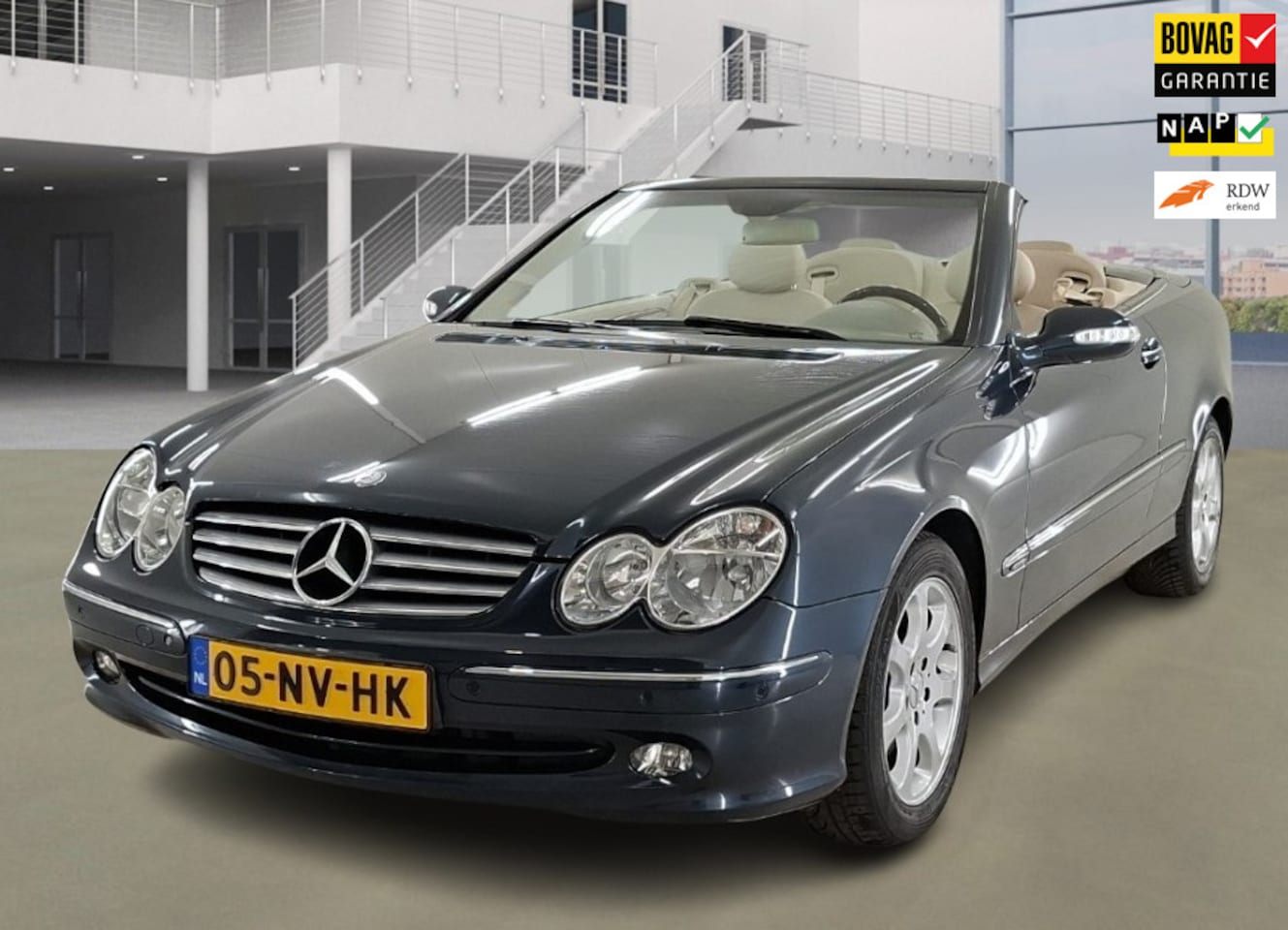 Mercedes-Benz CLK-klasse Cabrio - 200 K. Elegance 57.800 km +NAP NL-auto - AutoWereld.nl