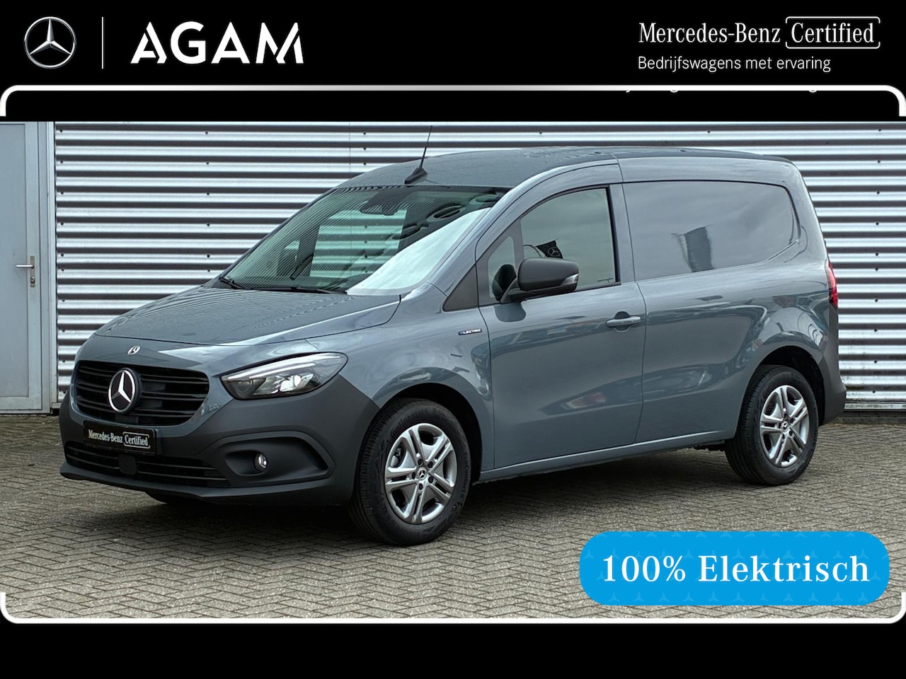 Mercedes-Benz eCitan - L1 51 kWh 3-Zits Snelladen | Apple Carplay| SoH 98% | Led | Camera | 285km Wltp | - AutoWereld.nl