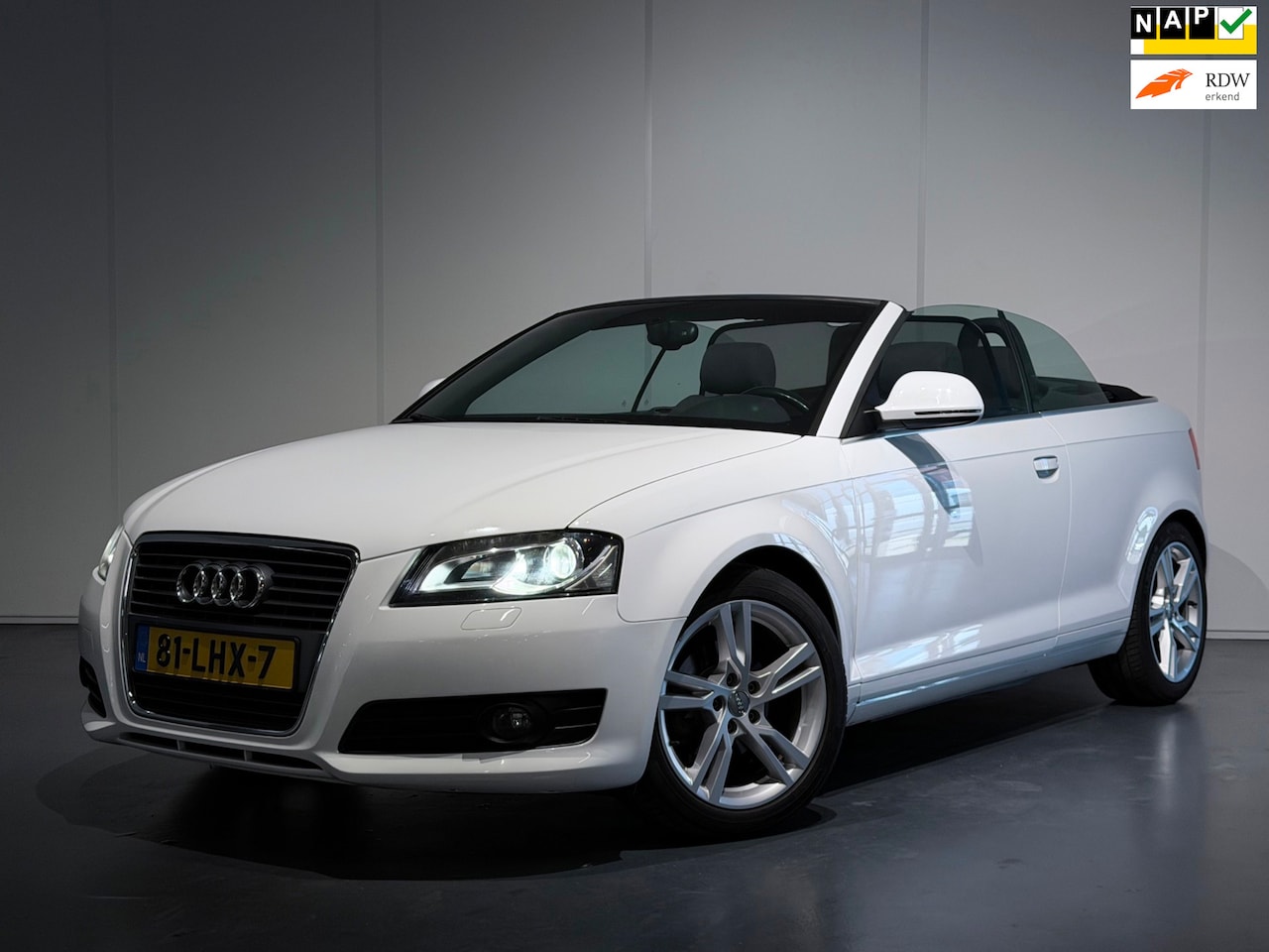 Audi A3 Cabriolet - 1.2 TFSI Ambition Pro Line Business Cabrio /Airco/Cruise/PDC/NAVI/LMV - AutoWereld.nl