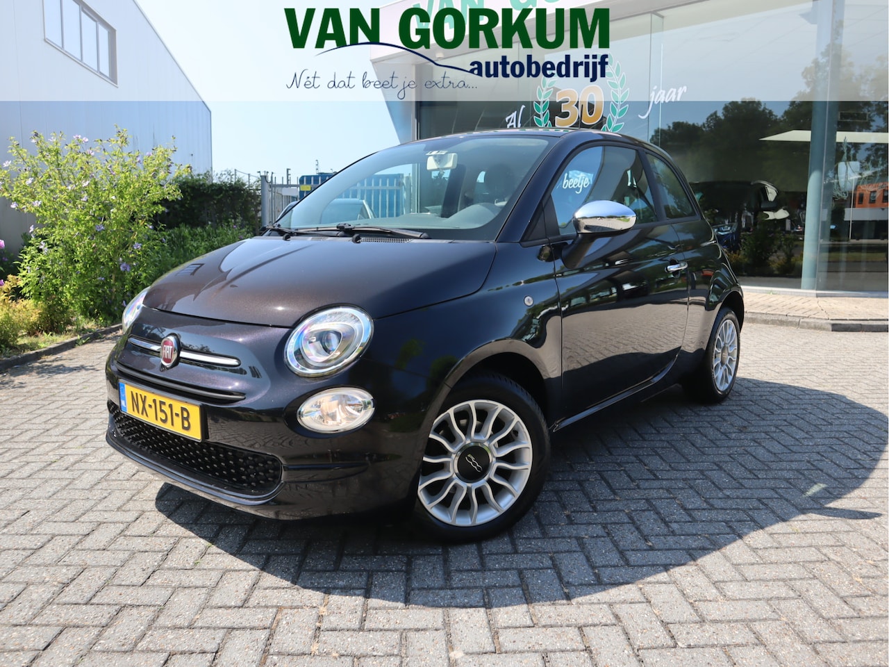 Fiat 500 - 0.9 TwinAir Turbo Popstar Airco / Elekramen / Speed Limiter / Stuurbekr / All-season bande - AutoWereld.nl