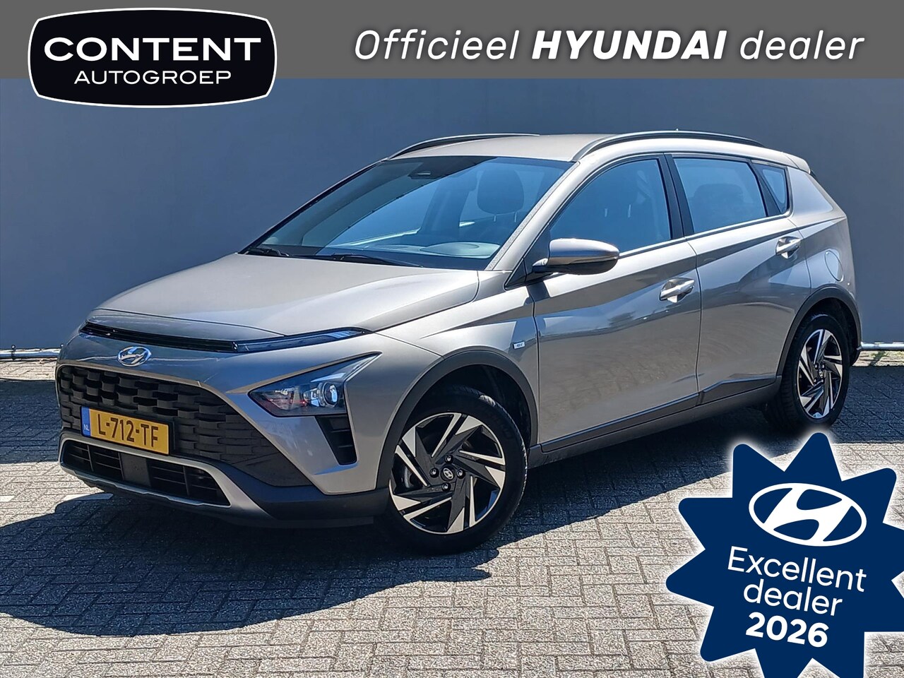 Hyundai Bayon - 1.0 T-GDI 48V 100PK Comfort Smart / Navi / Trekhaak / Airco - AutoWereld.nl