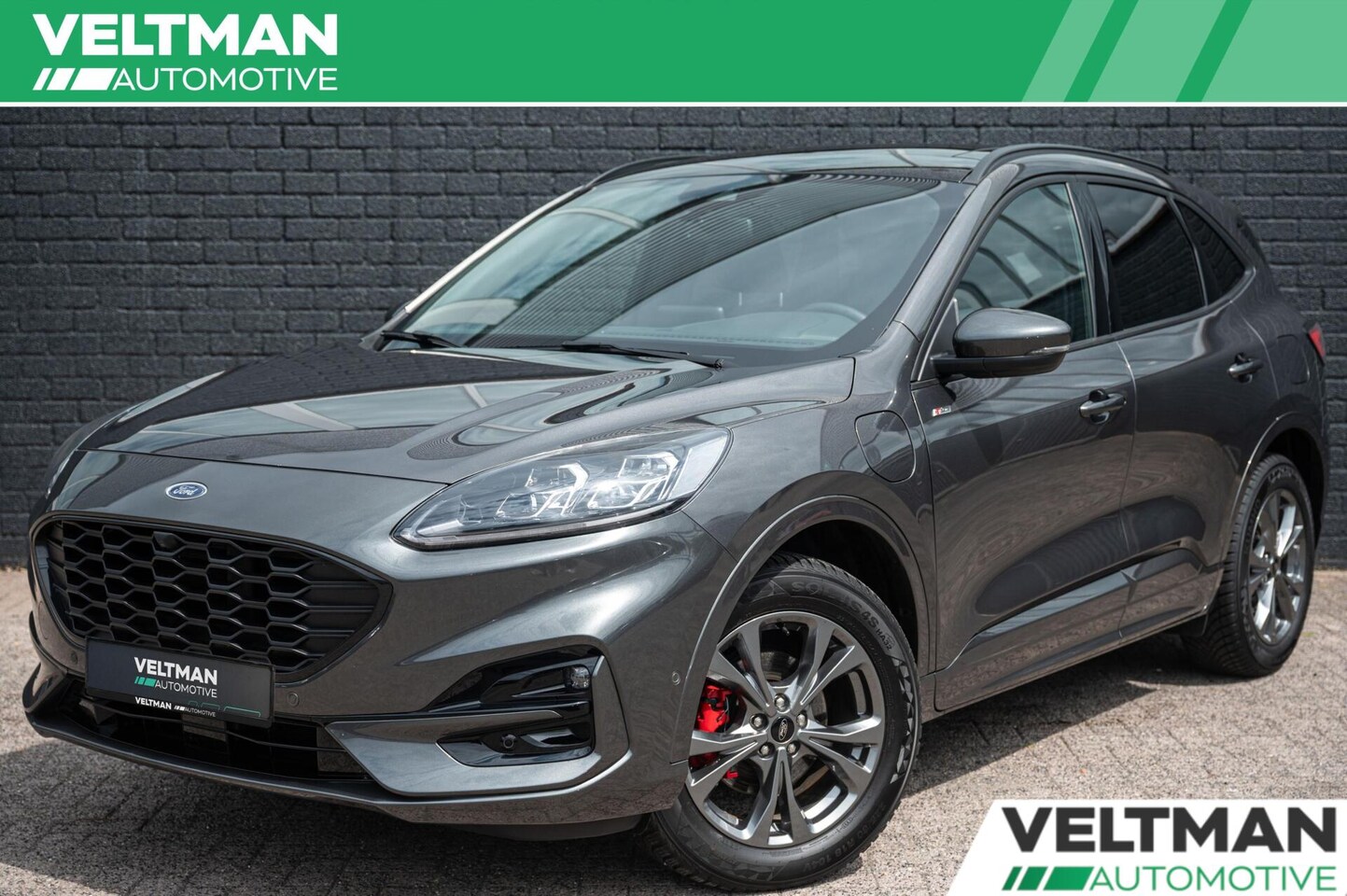 Ford Kuga - 2.5 PHEV ST-Line X PANO TREKHAAK ADAPTIVE CRUISE CAMERA STUURVERWARMING B&O - AutoWereld.nl