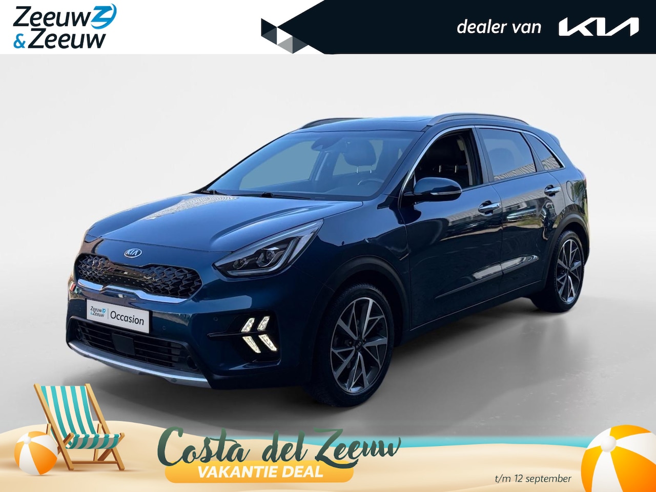 Kia Niro - 1.6 GDi Hybrid ExecutiveLine | Schuif/kantel dak | Trekhaak | Elektrische achterklep | Key - AutoWereld.nl