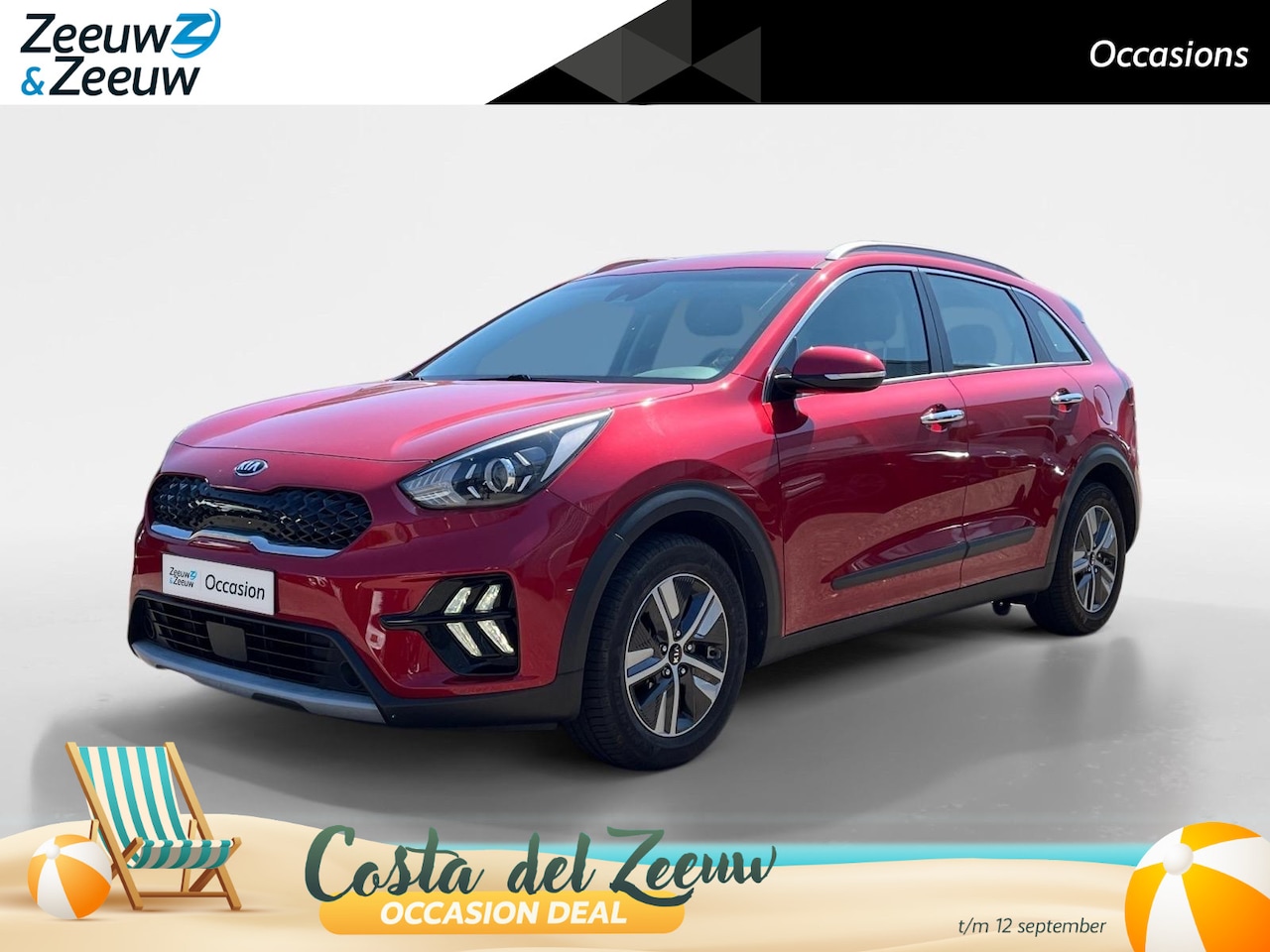 Kia Niro - 1.6 GDi Hybrid DynamicLine | Adaptive cruise control | Dealeronderhouden | Apple Carplay/A - AutoWereld.nl