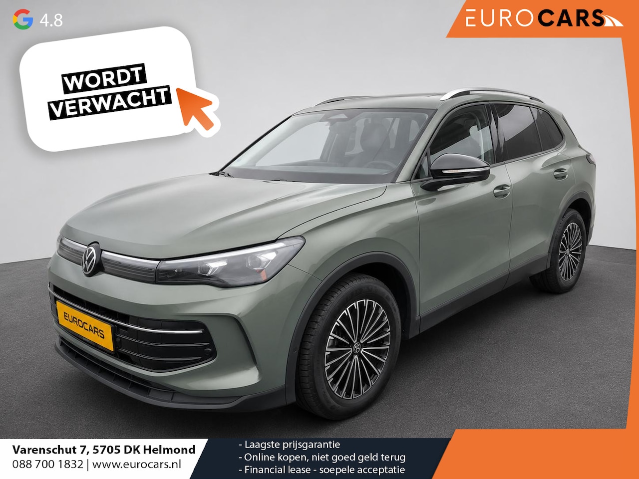 Volkswagen Tiguan - 1.5 eTSI Life Edition Airco ECC Navi Carplay Trekhaak PDC +360 Camera 18" LM Velgen IQ-LED - AutoWereld.nl