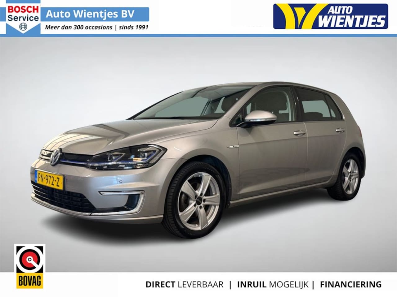 Volkswagen e-Golf - Aut 36kWh | SOH 82% Comfort 5-Drs | Navi | Carplay - AutoWereld.nl