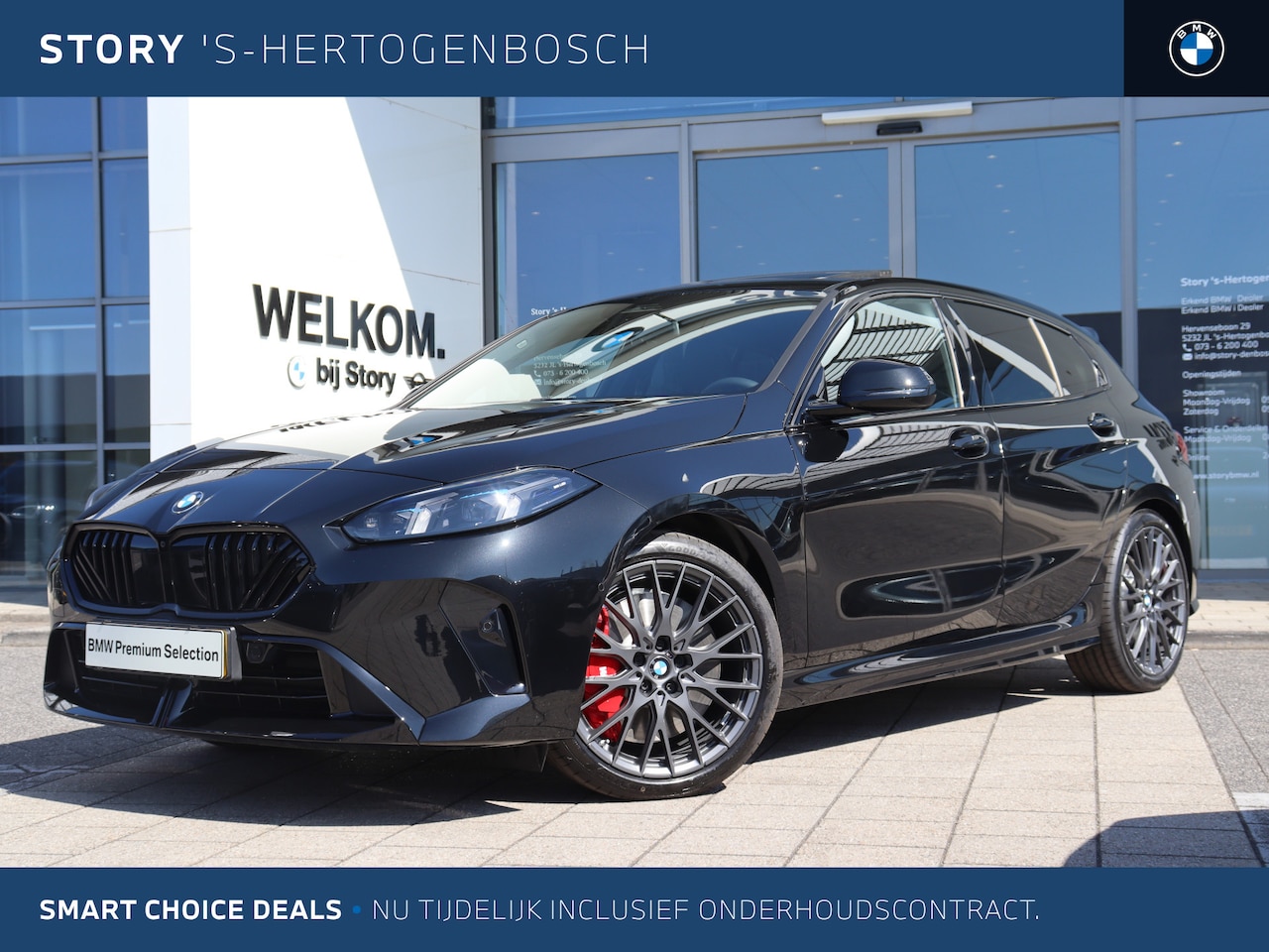 BMW 1-serie - 120 M Sport Automaat / Panoramadak / Sportstoelen / Comfort Access / Achteruitrijcamera / - AutoWereld.nl