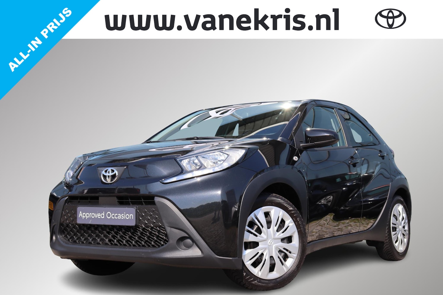 Toyota Aygo X - 1.0 VVT-i Play Apple Carplay Android Auto, ParkeerCamera, Adaptieve Cruise Control, Snelhe - AutoWereld.nl