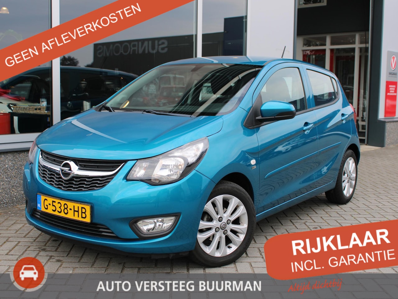 Opel Karl - 1.0 ecoFLEX 120 Jaar Edition Airconditioning, Lichtmetalen velgen, Cruise control - AutoWereld.nl
