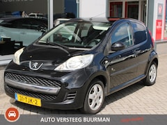Peugeot 107 - 1.0-12V Black & Silver Airconditioning, Complete onderhoudshistorie, Leer/Alcantara bekled