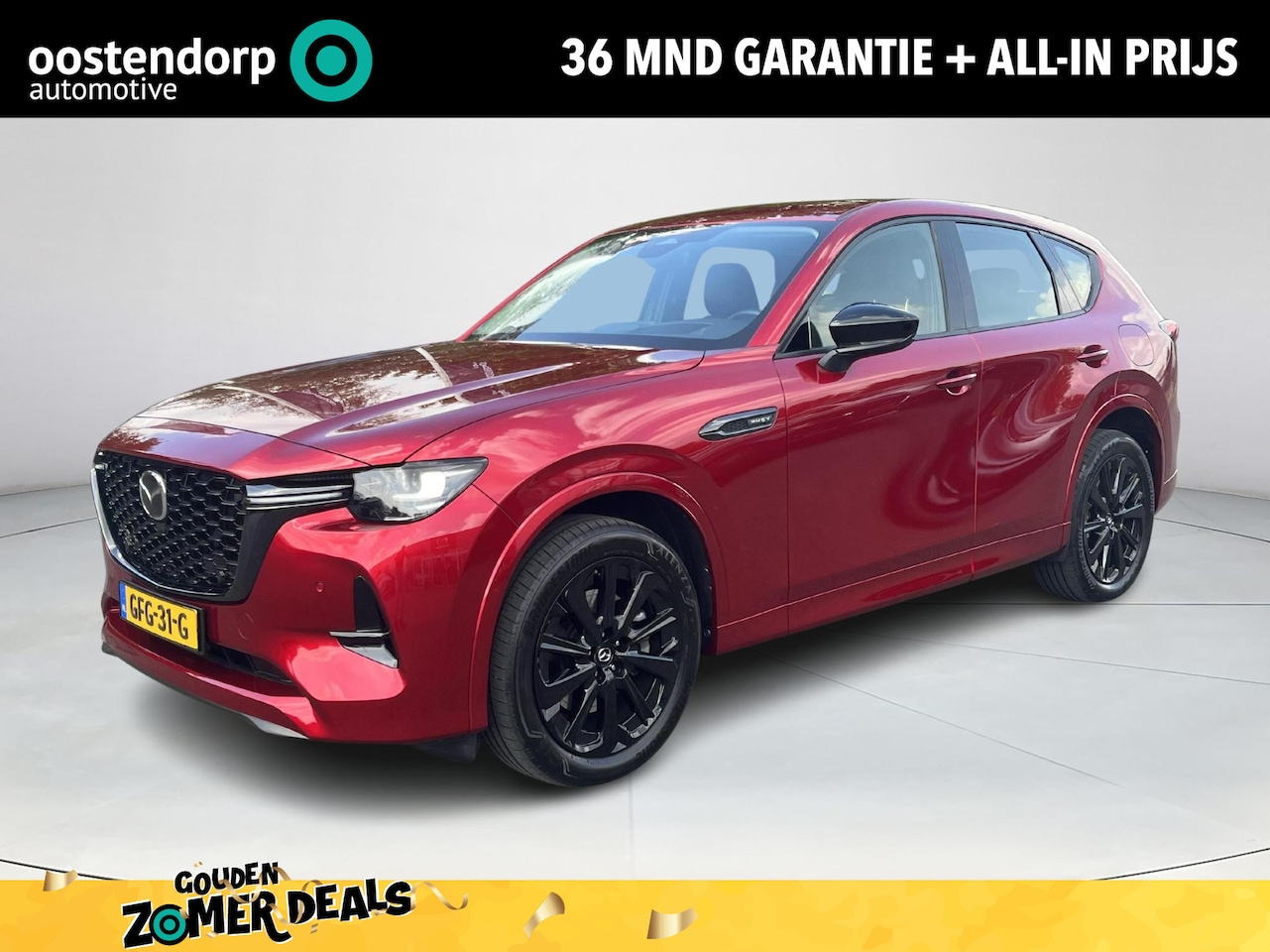 Mazda CX-60 - 2.5 e-SkyActiv PHEV Homura | Leder interieur | Trekhaak | Rijklaarprijs ! - AutoWereld.nl