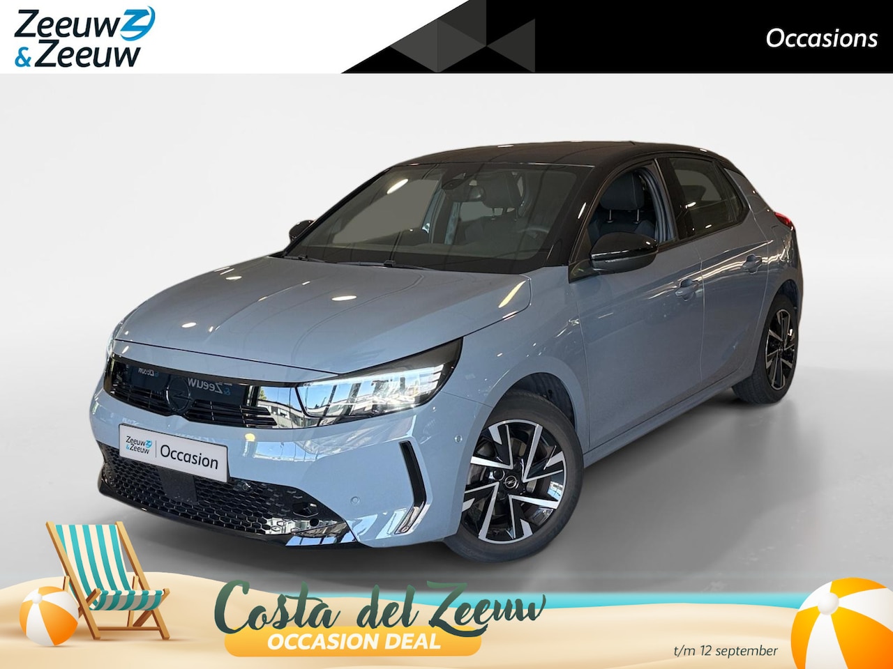 Opel Corsa - 1.2 Turbo GS *Navi(Carplay)*Camera*Climate*Parkeersensoren*Two-tone*Sportieve auto! - AutoWereld.nl