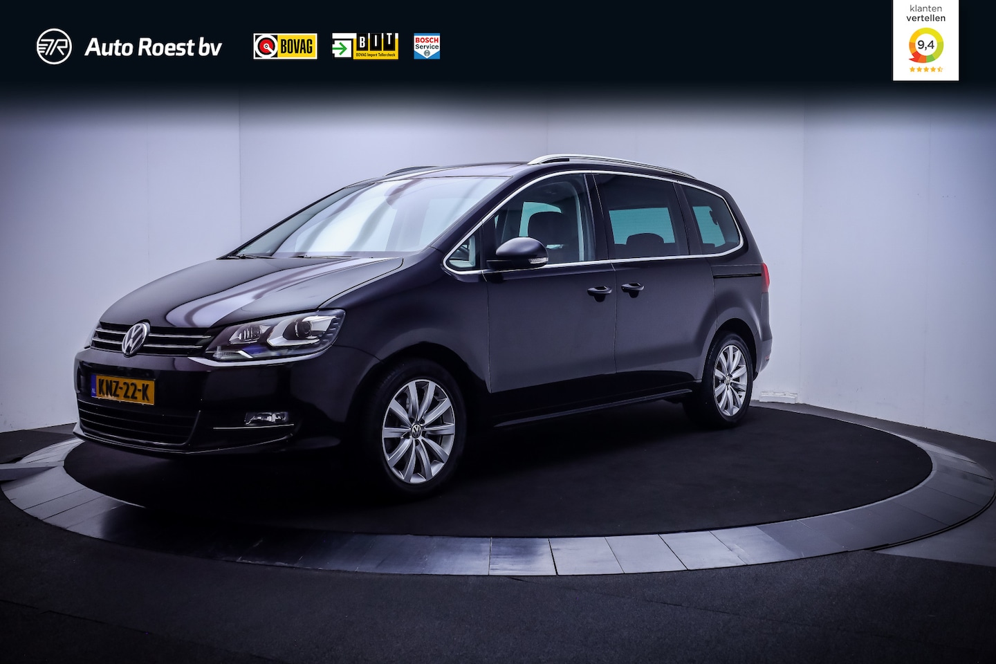 Volkswagen Sharan - 1.4TSI Dsg 7P HIGHLINE XENON | LEDER | ACC | STOELVERW | NAVI | CARPLAY | BLINDSPOT | CLIM - AutoWereld.nl