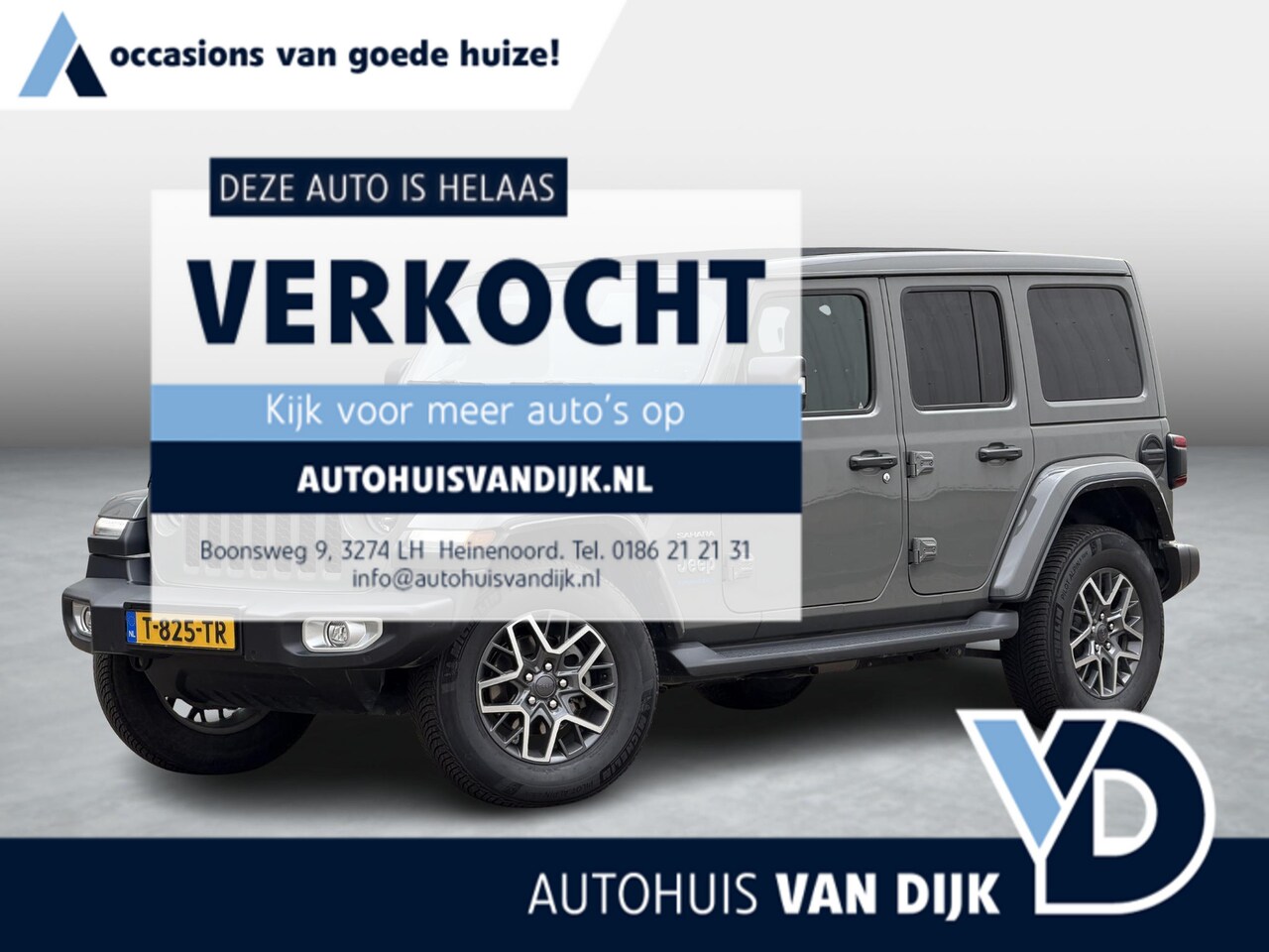 Jeep Wrangler Unlimited - 4xe 380 Sahara | NL-auto/Elektr.Vouwdak/Leder/Adapt.Cruise/Keyless - AutoWereld.nl