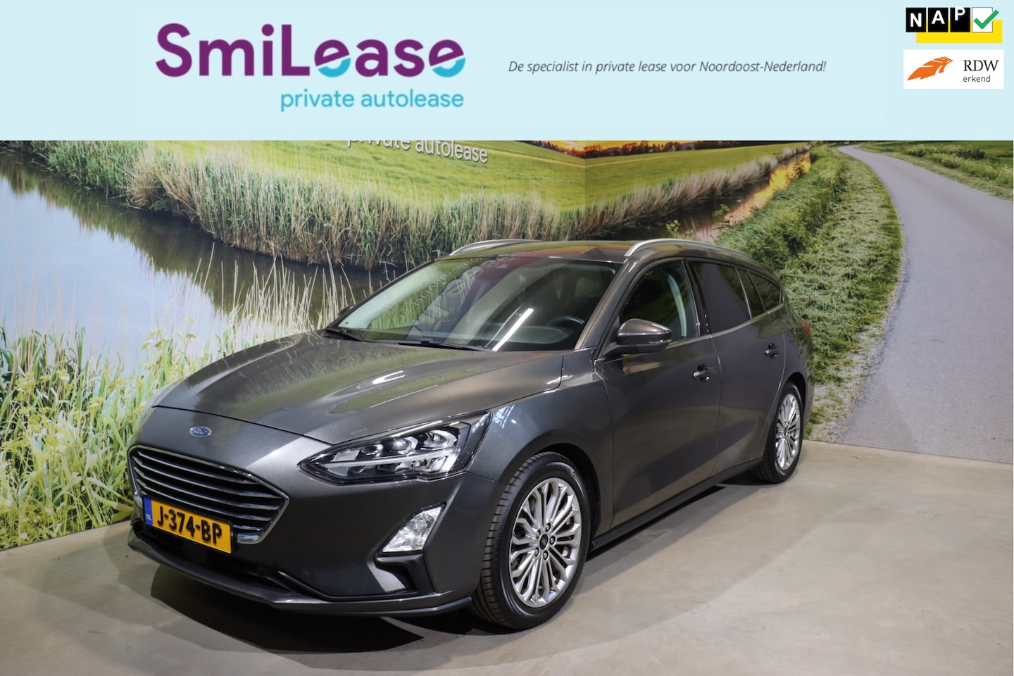 Ford Focus Wagon - 1.0 EcoBoost Titanium Business | Winterpack | NAP - AutoWereld.nl