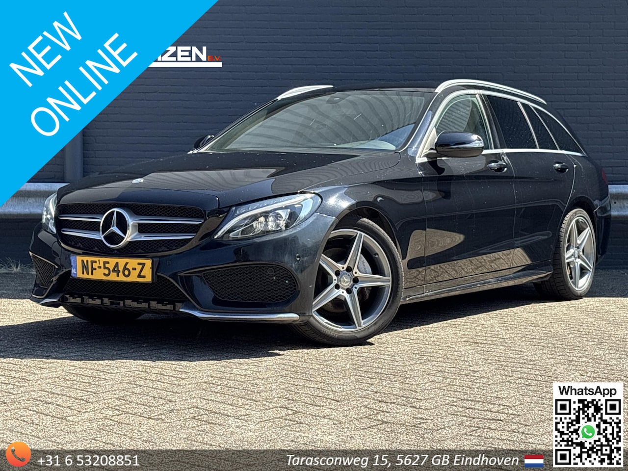 Mercedes-Benz C-klasse Estate - 180 AMG Sport Edition | € 7.400,- NETTO! | Leder | Climate | Cruise | Navi | PDC | - AutoWereld.nl