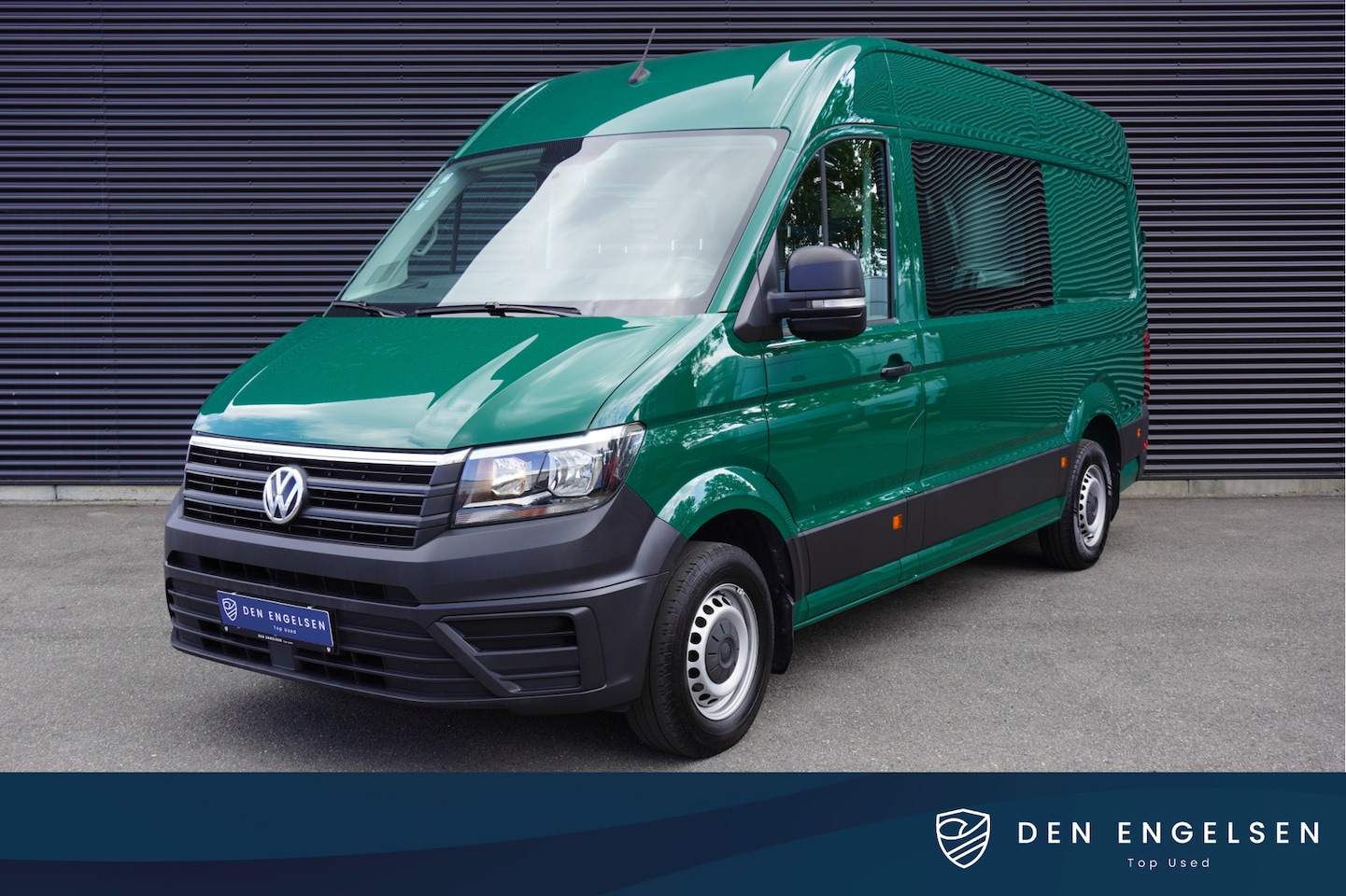 Volkswagen Crafter - 140pk L3H3/L2H2 Dubbele cabine 7 persoons Apple carplay Airco kunstleder - AutoWereld.nl