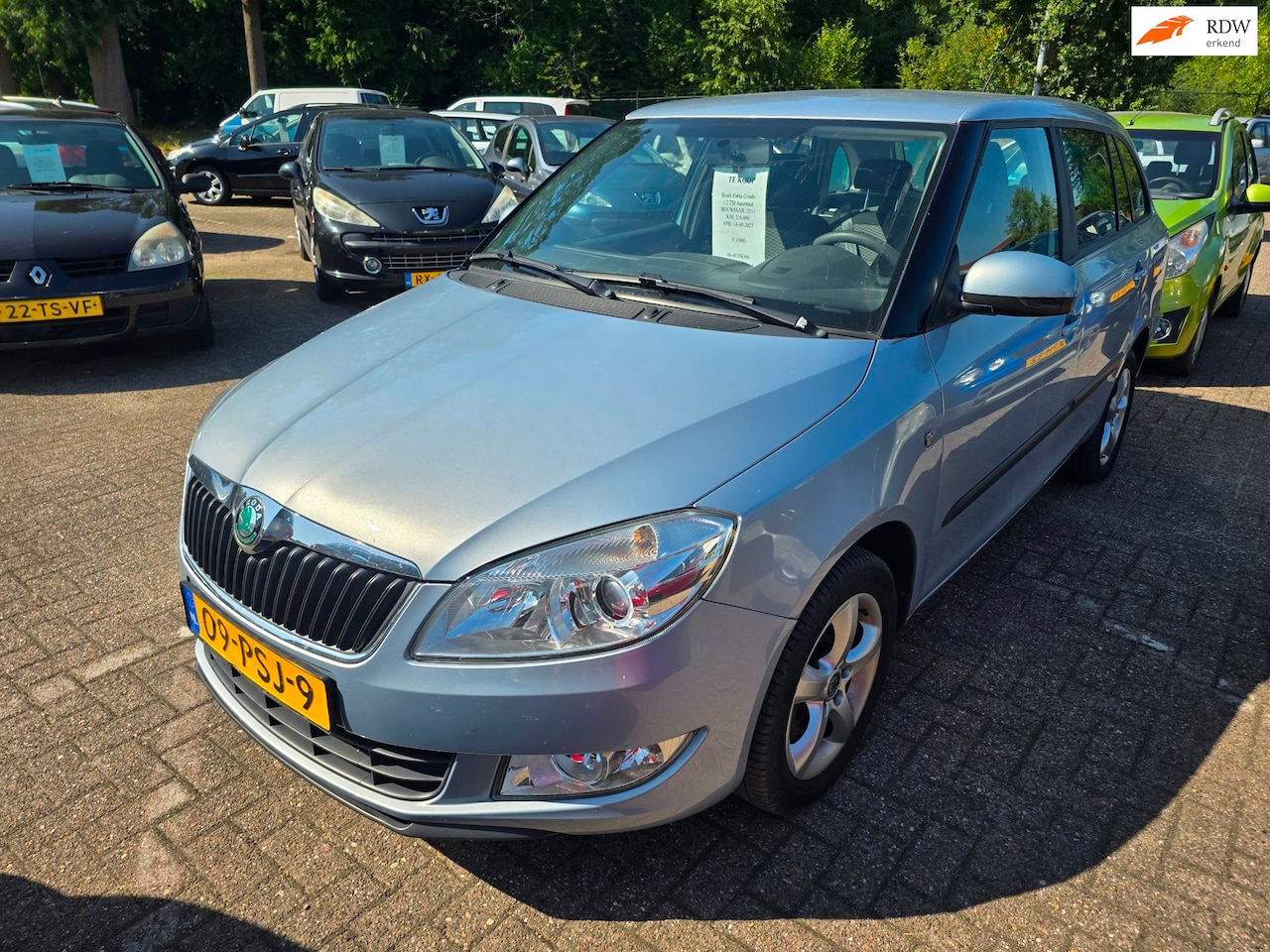 Skoda Fabia Combi - 1.2 TSI AUTOMAAT/airco/CRUISE - AutoWereld.nl