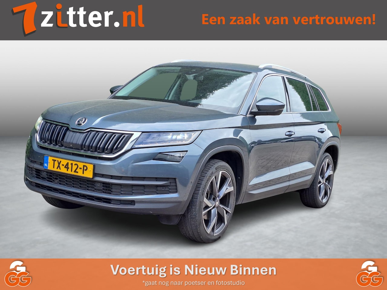 Skoda Kodiaq - 1.5 TSI Style Business 1.5 TSI Style Business, 7-Persoons, Trekhaak, Leder, - AutoWereld.nl