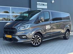 Ford Transit Custom - 320 2.0 TDCI 185pk L2H1 Sport DC | L+R SCHUIF | Navi | Xenon | Raptor | Automaat | Trekhaa