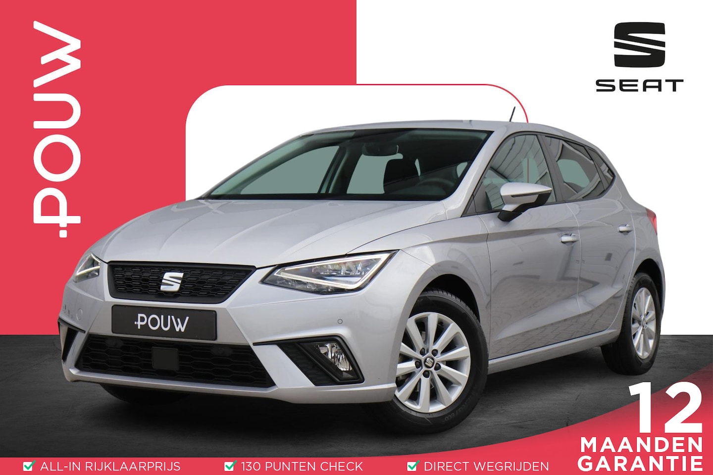 SEAT Ibiza - 1.0 TSI 95pk Style Limited Edition | Navigatie | App Connect | Achteruitrijcamera | Clima - AutoWereld.nl