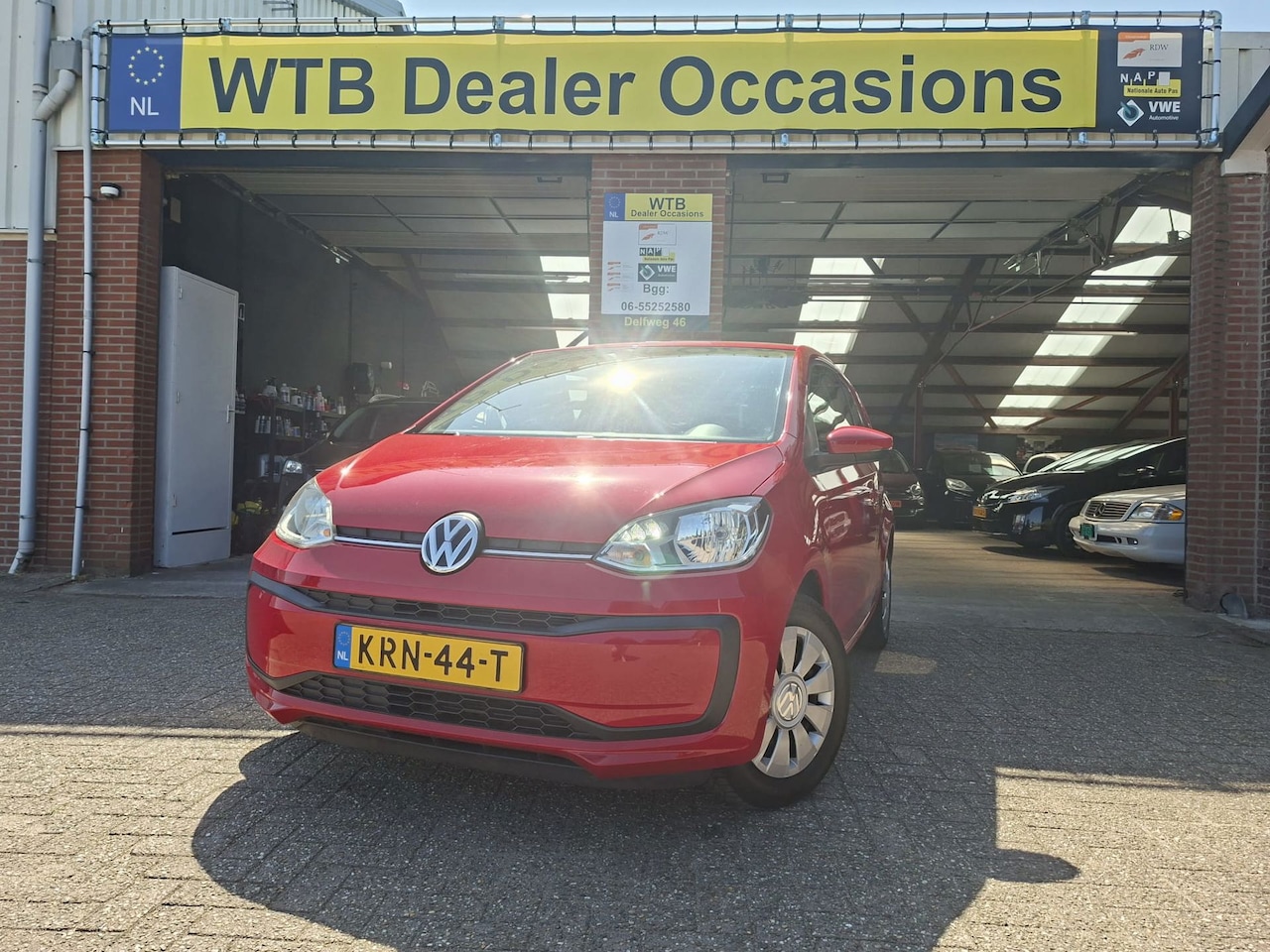 Volkswagen Up! - 1.0 BMT move up! 1.0 BMT move up!, Airco, Bluetooth, Dealer oh, - AutoWereld.nl