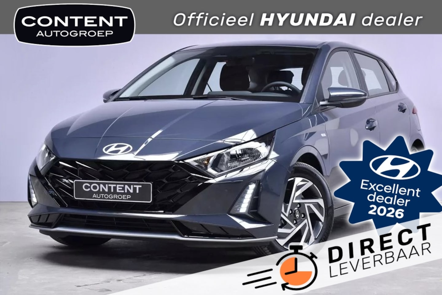 Hyundai i20 - 1.0 T-GDI 90pk Comfort / Direct Leverbaar - AutoWereld.nl