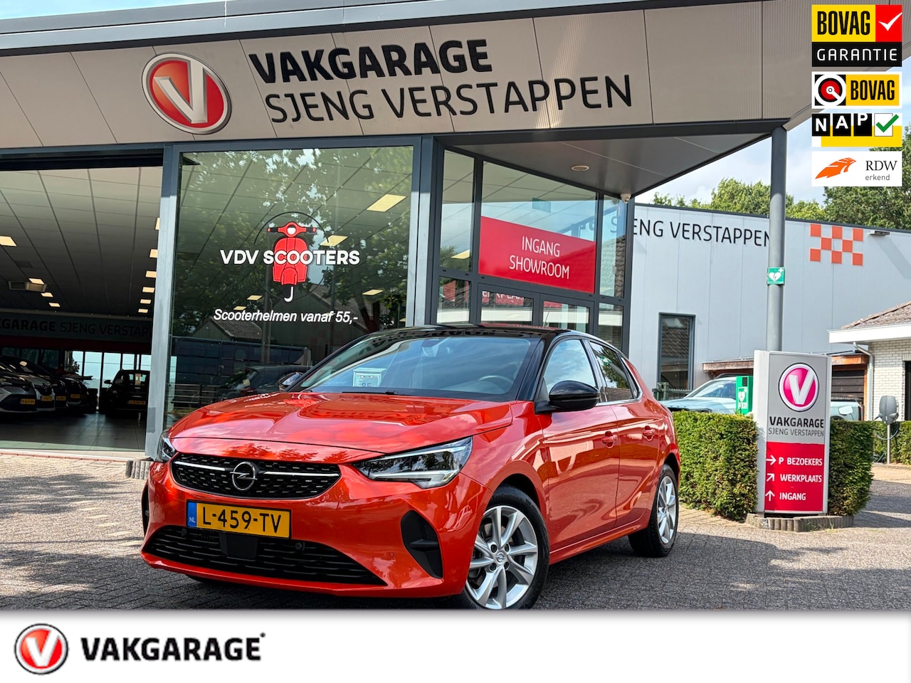 Opel Corsa - 1.2 Elegance Automaat camera Bovag rijklaarprijs ! - AutoWereld.nl
