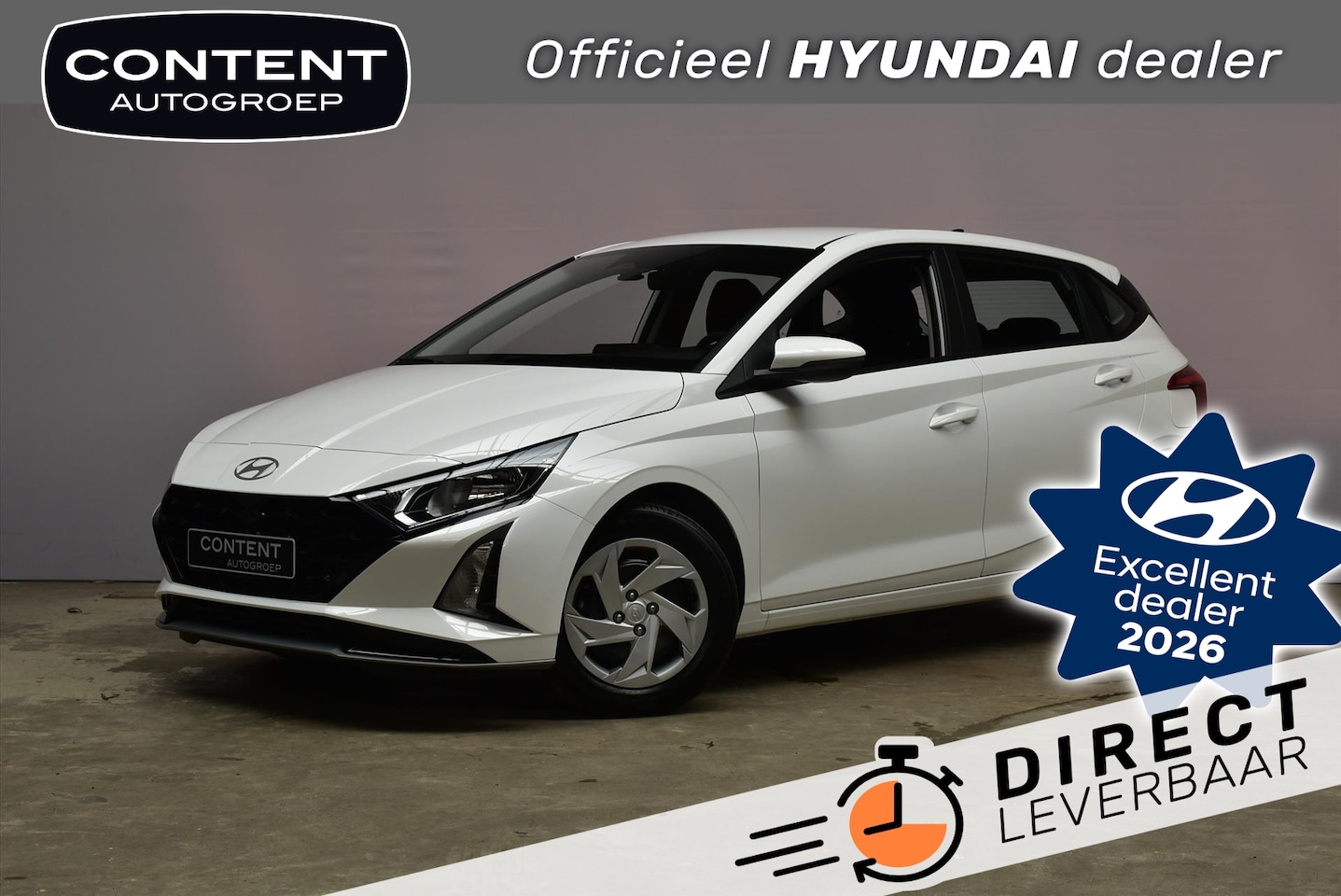 Hyundai i20 - 1.0 T-GDI 90pk E-Motion / Direct Leverbaar - AutoWereld.nl