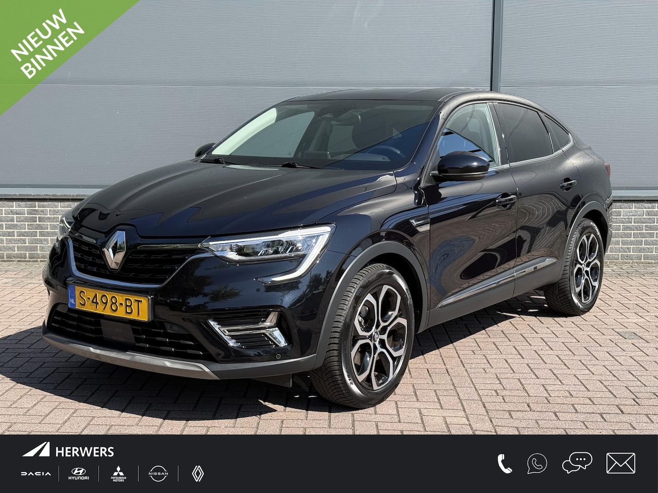 Renault Arkana - 1.6 E-Tech Hybrid 145 Intens / Dealer Onderhouden / Achteruitrij Camera / Apple Carplay&An - AutoWereld.nl