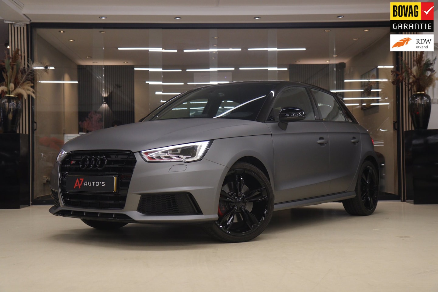 Audi A1 Sportback - 2.0 TFSI S1 Quattro Pro Line Plus 3X S-LINE 231PK/ BOSE/STOELVER/NAVI/VOL - AutoWereld.nl