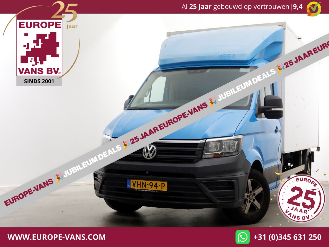 Volkswagen Crafter - 35 2.0 TDI E6 Bakwagen met achterdeuren 2-Persoons 11-2020 - AutoWereld.nl