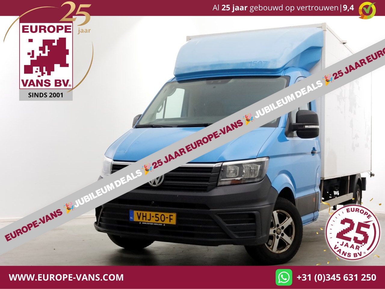 Volkswagen Crafter - 35 2.0 TDI E6 Bakwagen met achterdeuren 2-Persoons 10-2020 - AutoWereld.nl