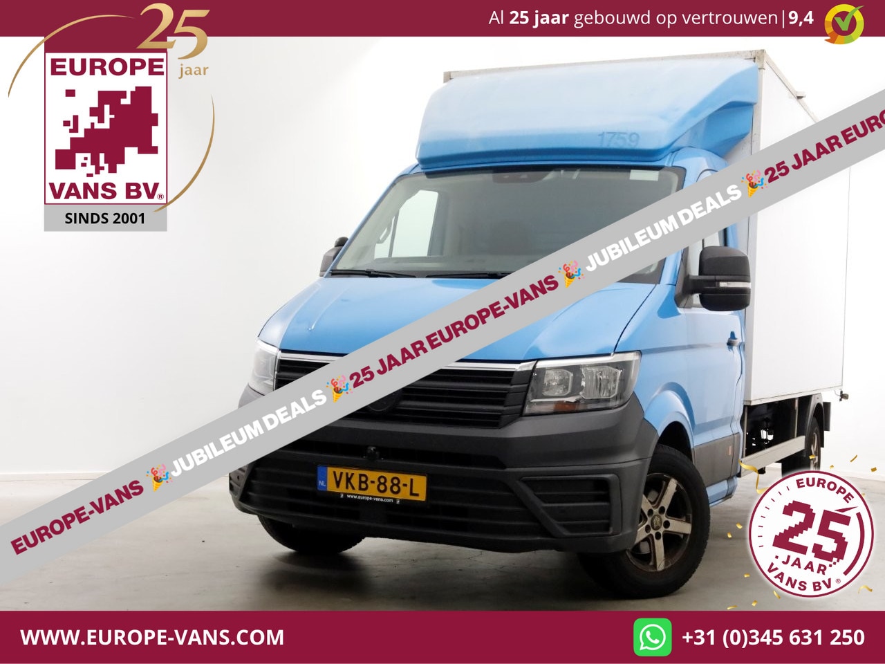 Volkswagen Crafter - 35 2.0 TDI E6 Bakwagen met achterdeuren 2-Persoons 04-2021 - AutoWereld.nl