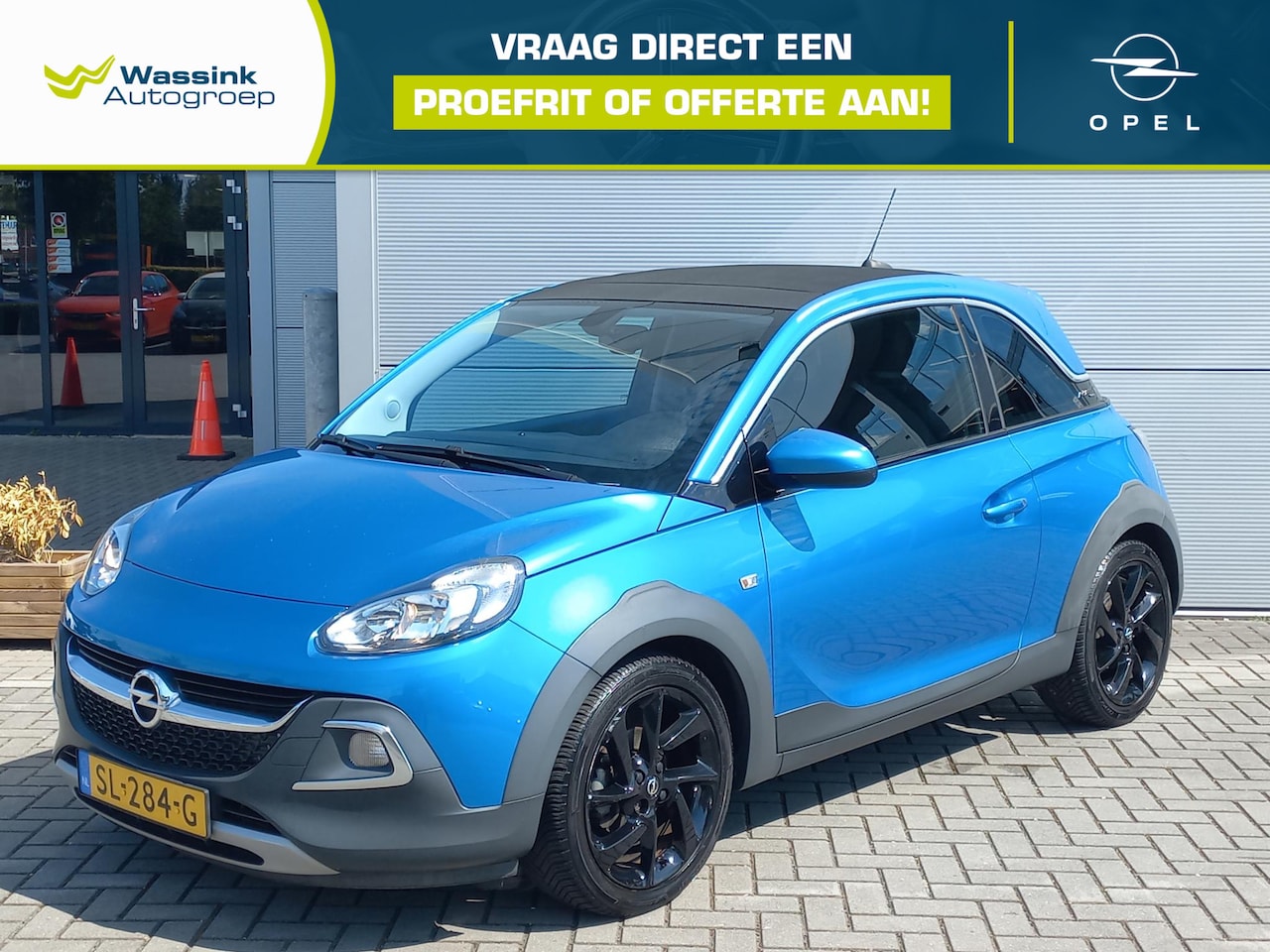Opel ADAM - 1.0T 90pk Rocks | Climate control | Navigatie | Elektrische vouwdak | Lm-velgen - AutoWereld.nl