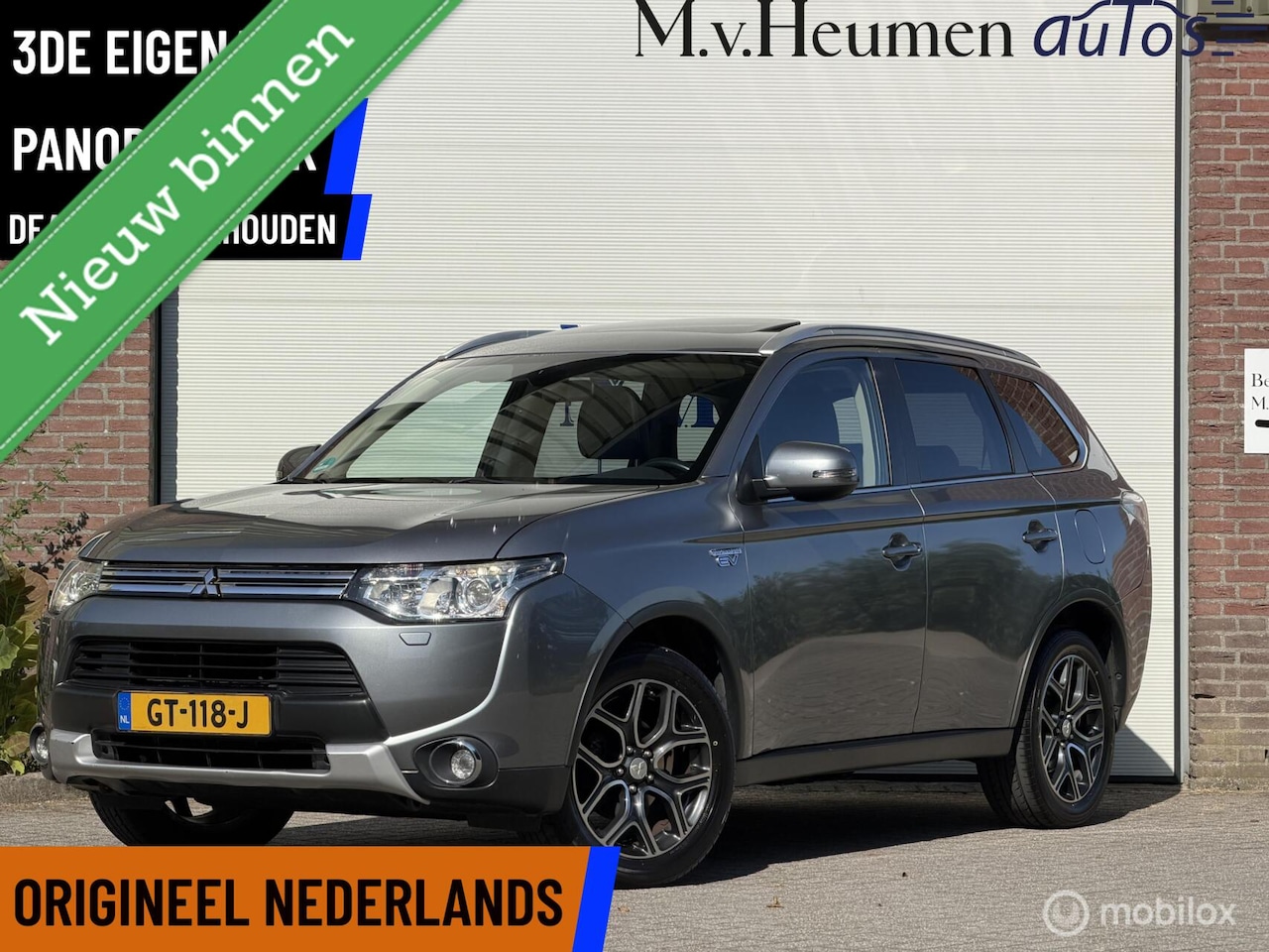 Mitsubishi Outlander - 2.0 PHEV Instyle+ Pano Trekhaak Camera Leder - AutoWereld.nl